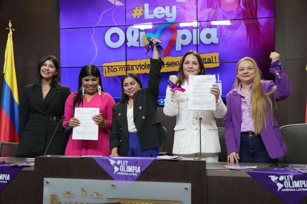 El proyecto de Ley Olimpia fue radicado ante la Cámara de Representantes el pasado 17 de septiembre de 2024.