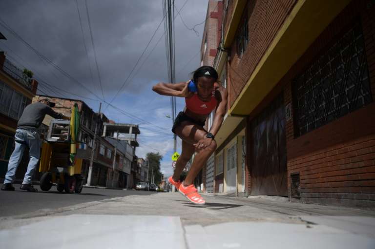 Entrenamiento Evelys Aguilar