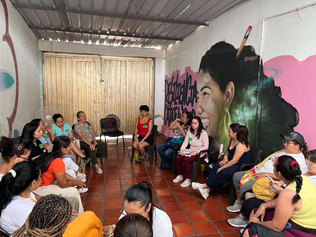 Con el dinero de la indemnización por el asesinato de su esposo, Carmen García abrió en Cúcuta el refugio de las Madres del Catatumbo por la Paz.