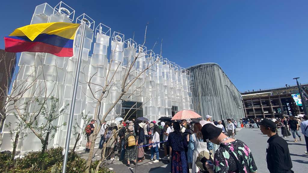 Pabellón de Colombia en la Expo de Osaka 2025.
