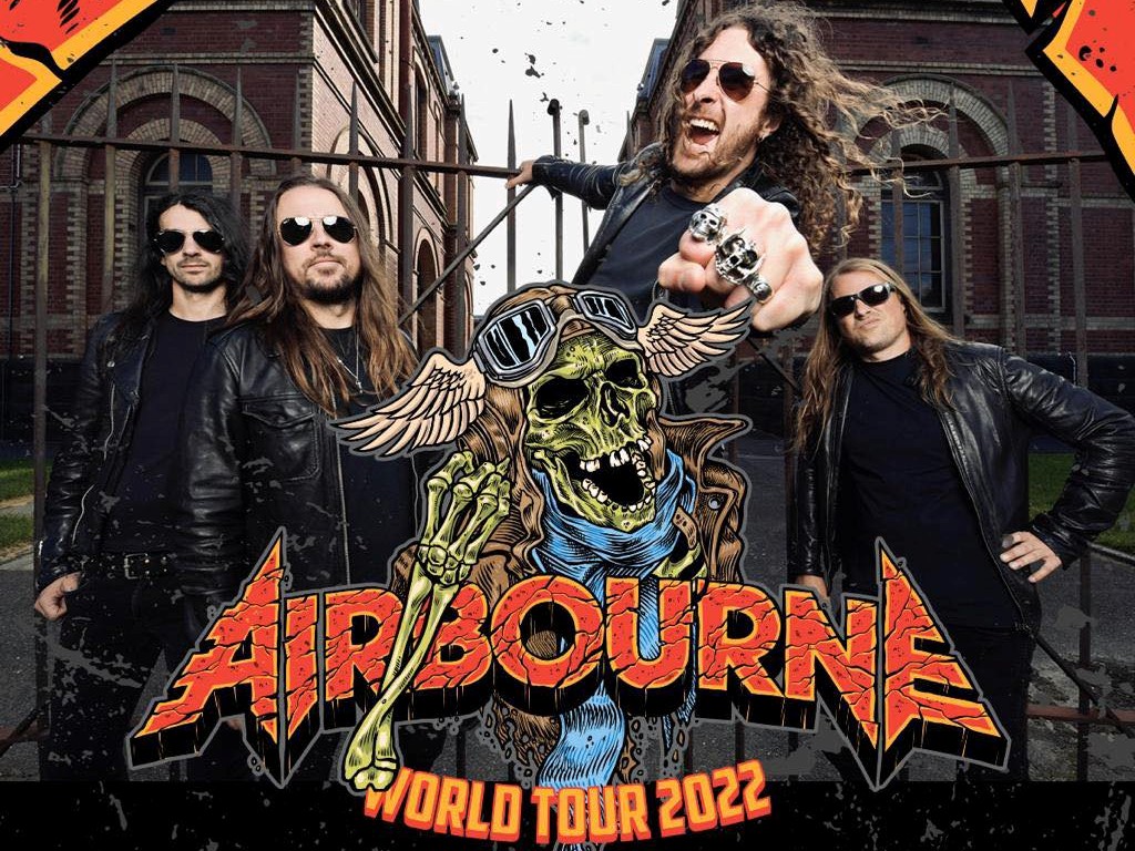 Airbourne, llega el rock and roll de Australia a Bogotá