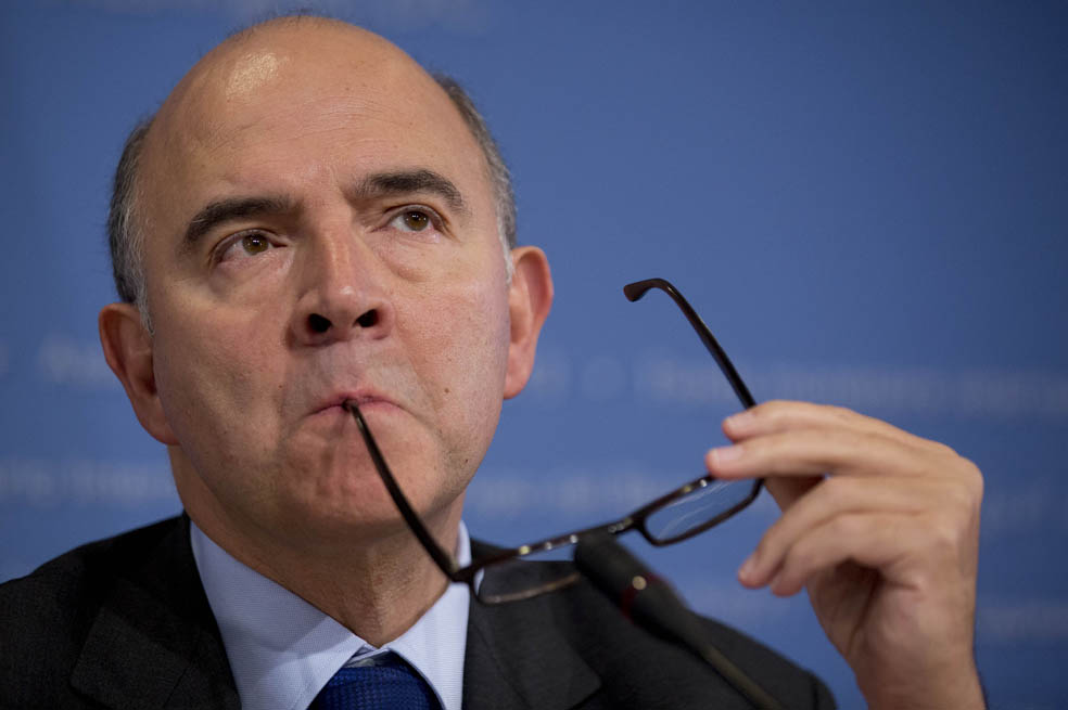 Pierre Moscovici, jefe económico de la Comisión Europea. / Bloomberg