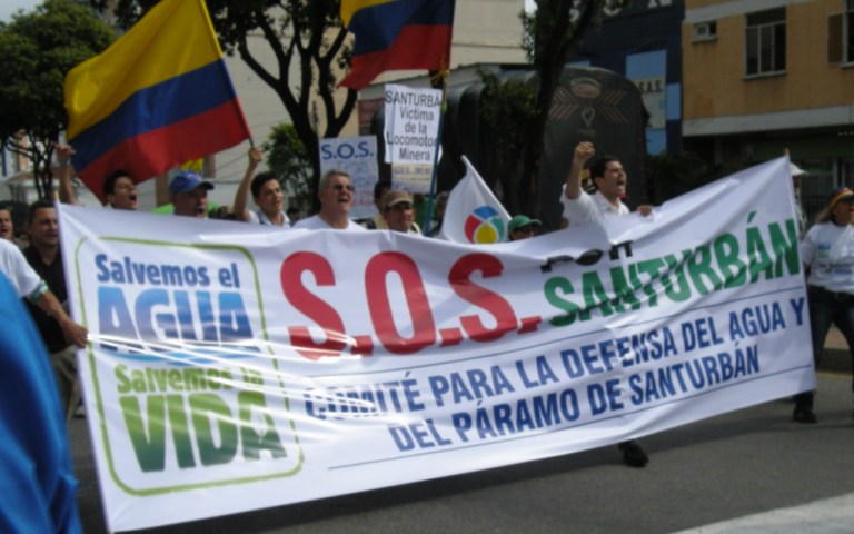 Este viernes habrá tarde cívica en Bucaramanga por marcha en defensa del páramo de Santurbán