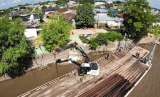 Colapso de muralla en el río Magdalena pone en riesgo a zona urbana de Puerto Wilches