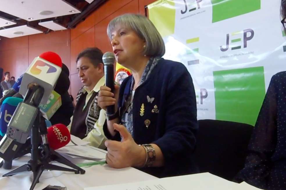 Este jueves, la presidenta de la JEP, Patricia Linares, aseguró que este sistema de justicia de excepción estará centrado en las víctimas del conflicto armado. /Archivo particular