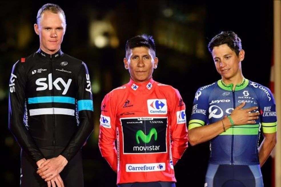 Un triunfo especial para Nairo Quintana ya que superó a Chris Froome, el principal rival de su carrera, el que nunca le permitió ganar el Tour de Francia. Esteban Chaves, un escarabajo más, terminó tercero.