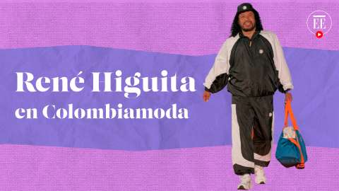 René Higuita desfiló en Colombiamoda 2023