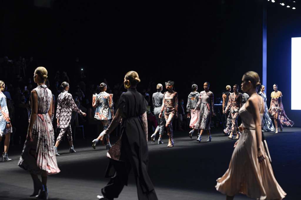 Colección de Diego Guarnizo en Colombiamoda. / Inexmoda