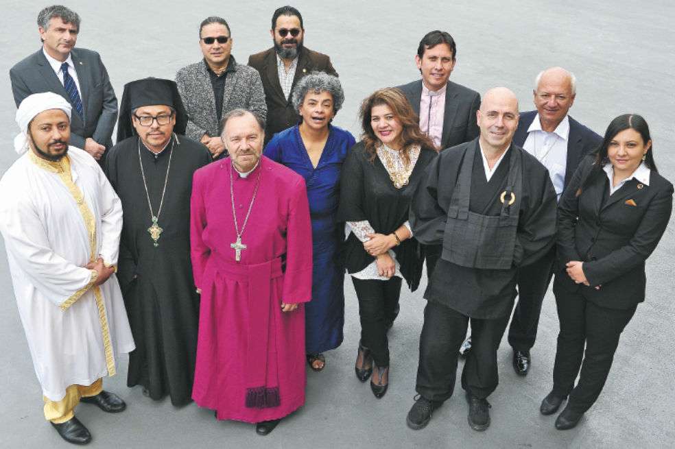 Once líderes de las diferentes entidades religiosas que están registradas en Colombia. / Gustavo Torrijos - El Espectador