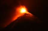 Imágenes del volcán de Fuego de Guatemala
