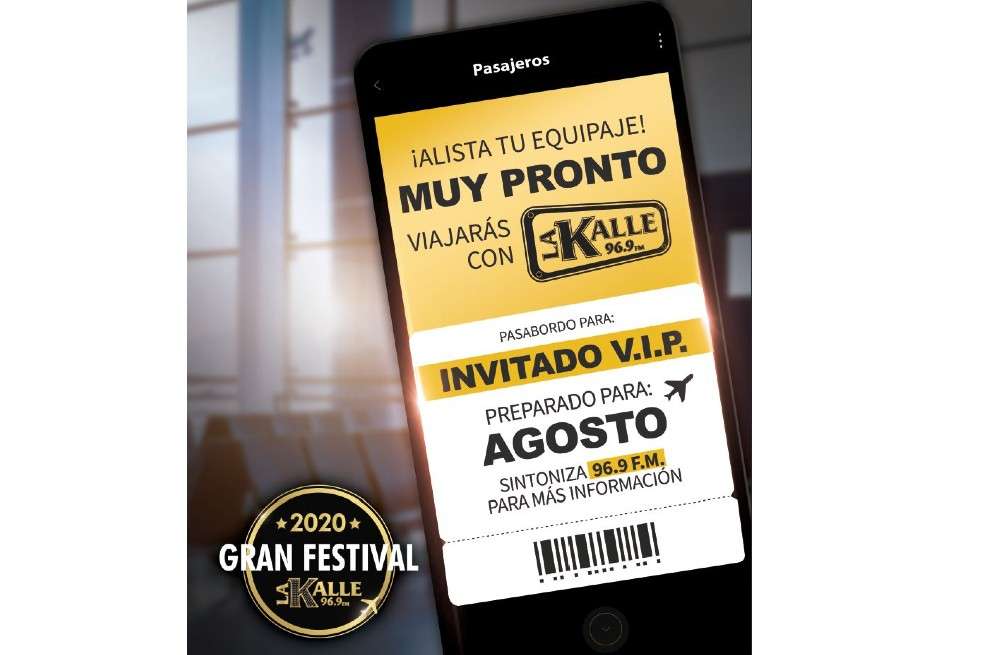 Afiche del Gran Festival La Kalle, evento que este 2020 será virtual.
