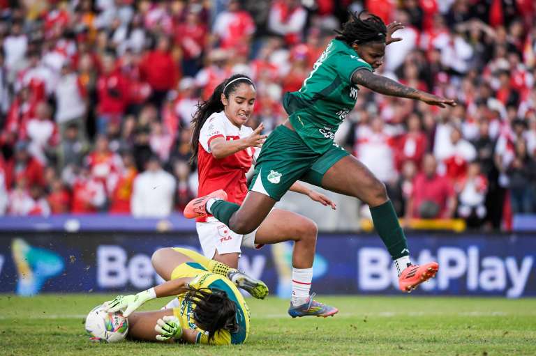 En imágenes: así se vivió el triunfo de Santa Fe en la final de la Liga Femenina