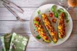 Receta con calabacín: prepara calabacines rellenos al horno ¡Una delicia!