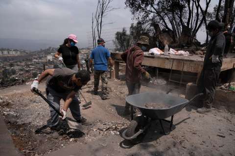 Chile, cuatro días entre las cenizas: “Como si hubiesen tirado una bomba atómica”