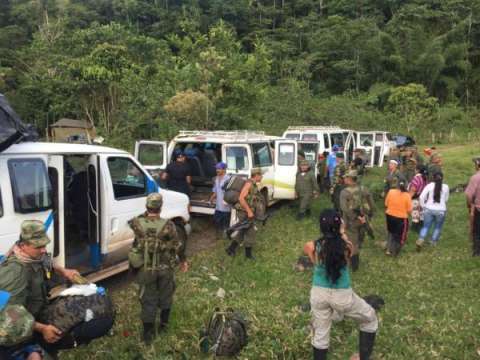 La empresa local que trasladó a más de dos mil guerrilleros