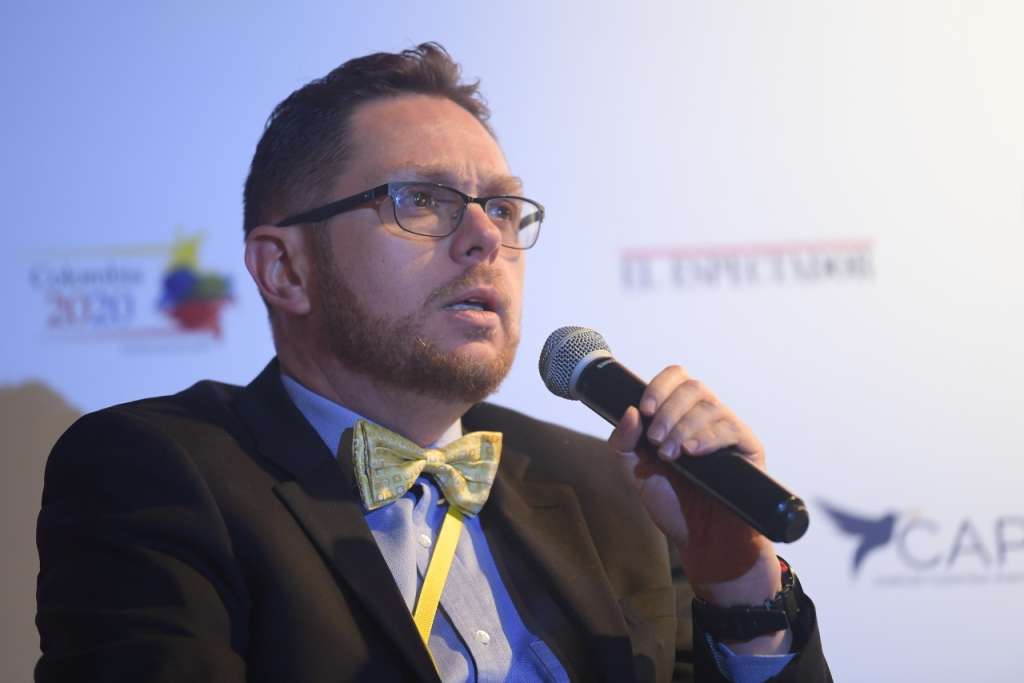 Jean Carlo Mejía, asesor de la Fuerza Pública sobre Justicia Transicional./ Cristian Garavito.