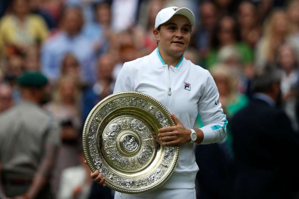 La tenista australiana Ashleigh Barty, se coronó campeona del Abierto de Wimbledon, el torneo más importante del mundo.