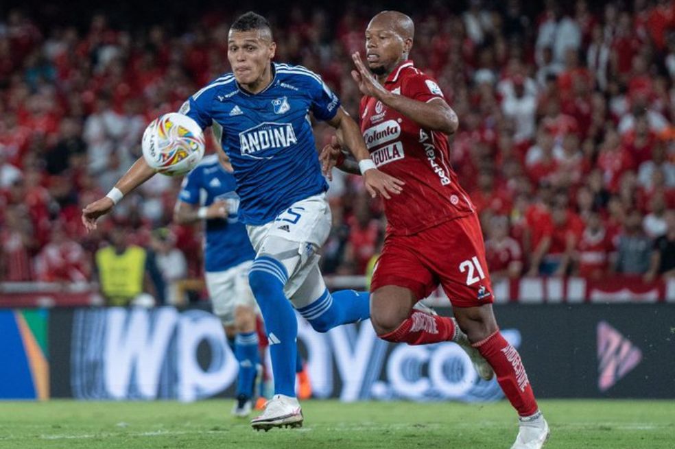 Millonarios contra América en el Pascual Guerrero.