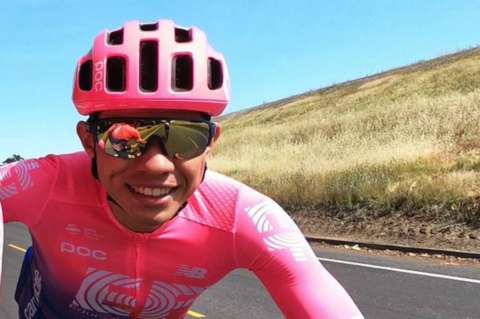 Sergio Higuita ya es segundo en el Tour de California