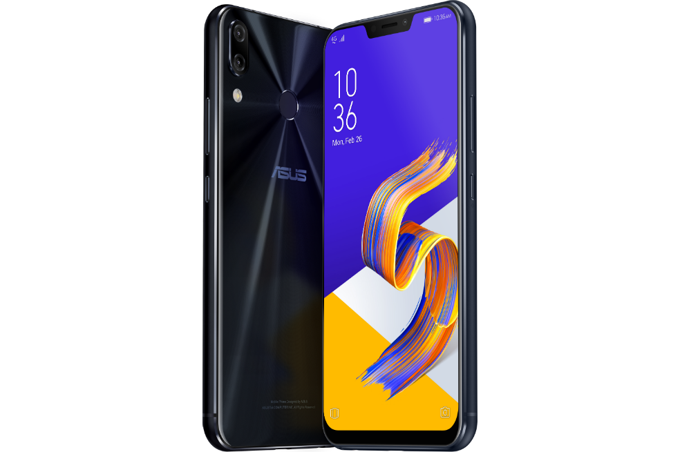 Este es el nuevo Zenfone 5Z, de Asus. El dispositivo estará disponible en el país desde la primera semana de septiembre. / Cortesía