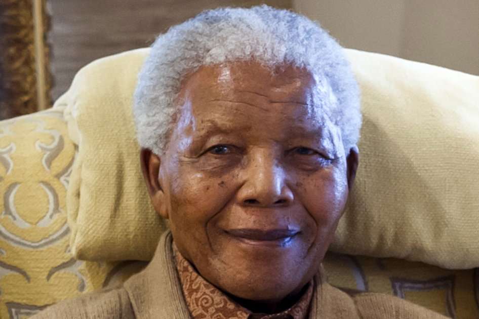 El premio nobel de la Paz, Nelson Mandela. / AFP