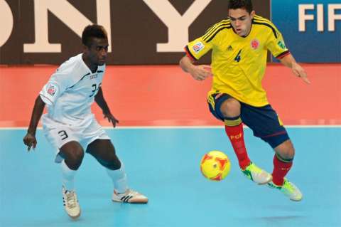 Colombia goleó a Islas Salomón en el Mundial de Futsal