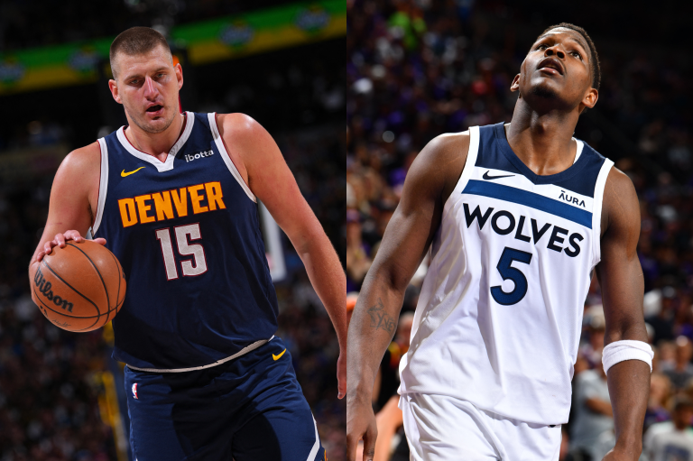 Para los amantes del baloncesto: Anthony Edwards vs. Nikola Jokić en los playoffs de la NBA