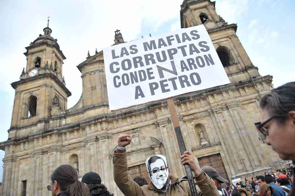 Petro está convocando a una nueva movilización en la Plaza de Bolívar para el próximo 2 de marzo. / Gustavo Torrijos - El Espectador