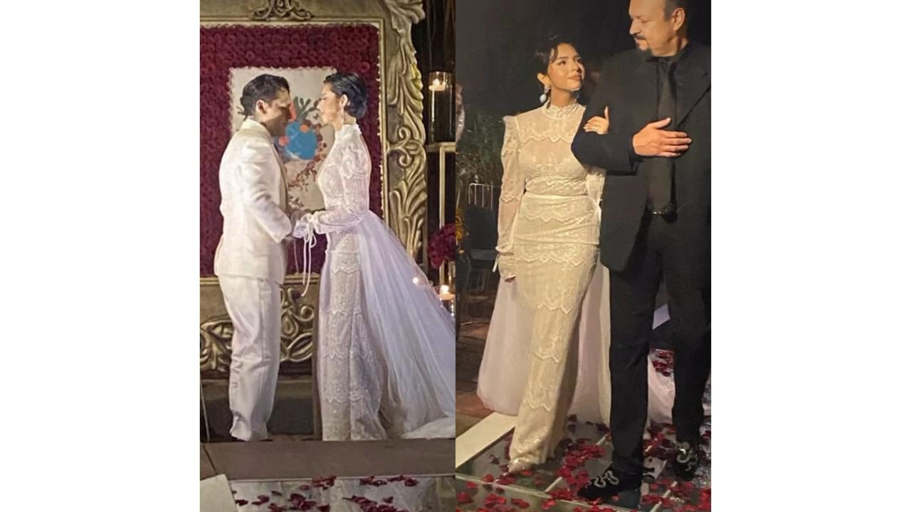 Christian Nodal y Angela Aguilar ya son marido y mujer. Así fue la boda secreta