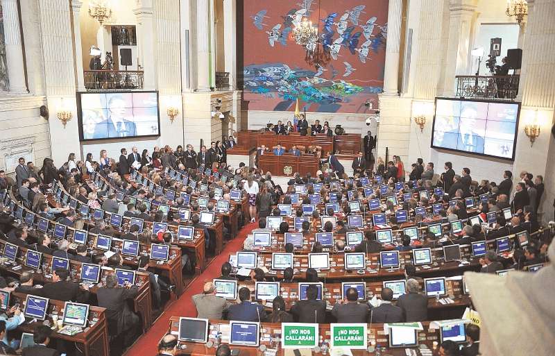 Esta semana, el Congreso de la República definirá el futuro del Acuerdo de Paz con las Farc. / Gustavo Torrijos - El Espectador