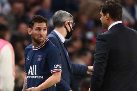 Messi está lesionado y no jugará el próximo partido del PSG