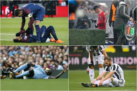 Neymar, James, Neuer: los futbolistas lesionados a pocos meses del Mundial