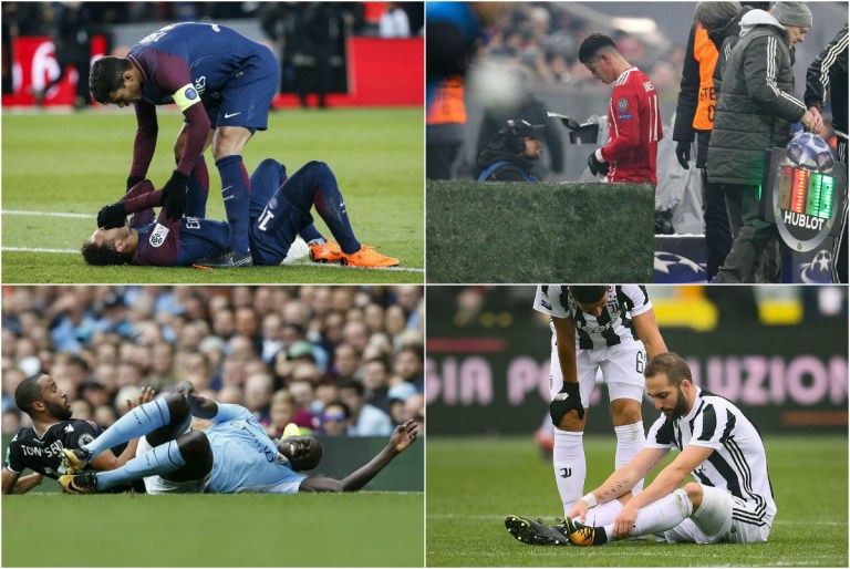 Neymar, James, Neuer: los futbolistas lesionados a pocos meses del Mundial