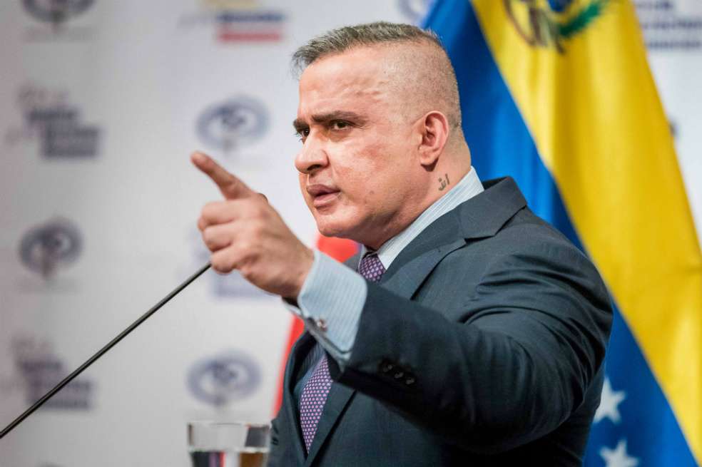 El fiscal general, Tarek William Saab, señaló que hay más implicados en el atentado que se encuentran refugiados en Colombia y Estados Unidos. / EFE