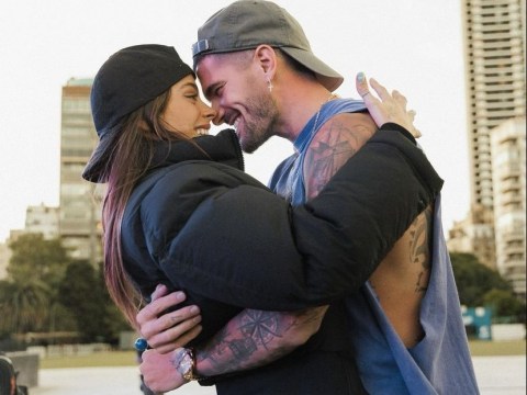 Boda de Tini y Rodrigo de Paul: filtran invitación. Imagen de la tarjeta