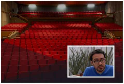 Al hijo de Fanny Mikey lo sacaron del teatro que fundó su madre