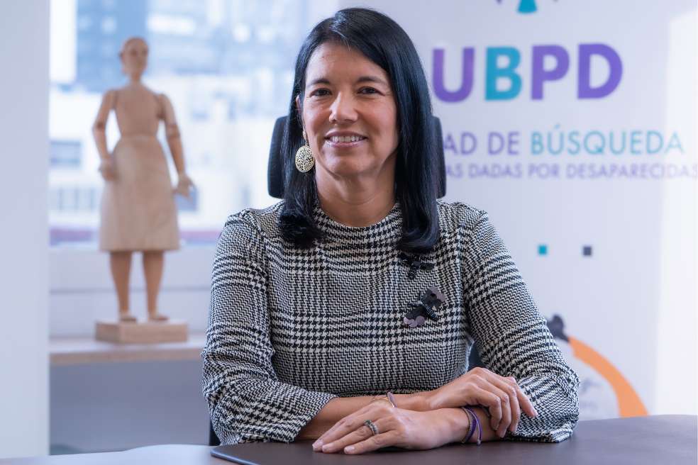 Luz Janeth Forero, directora Unidad de Búsqueda de Personas dadas por Desaparecidas.
