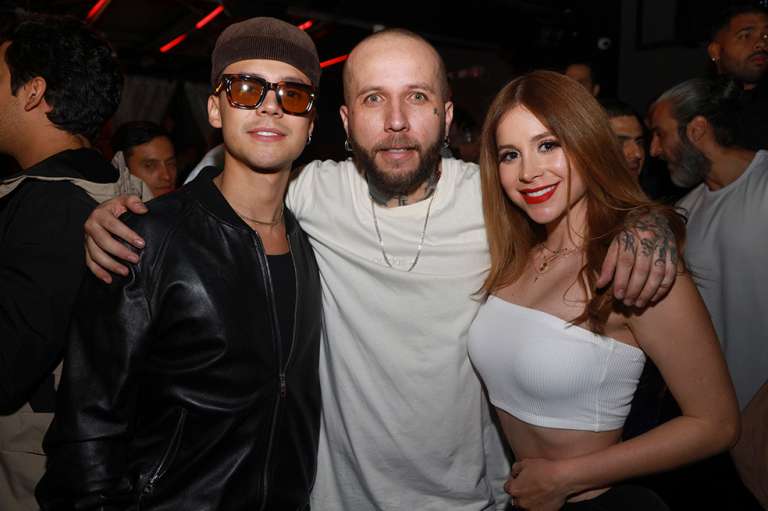 Mario Ruiz, Maca y Daniela Conde Lanzamiento Clandestino Bar