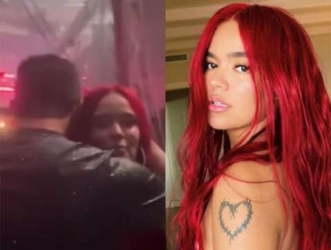 Video | “Una locura”, la reacción de Jhonny Rivera al conocer a Karol G