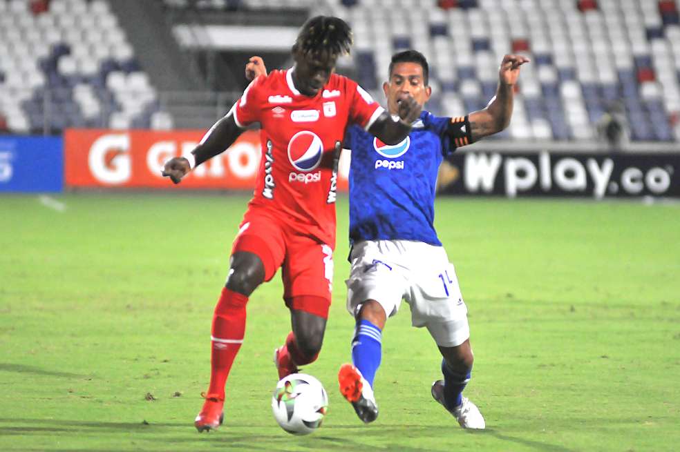 Millonarios y América se enfrentaron por la primera fecha de los cuadrangulares.