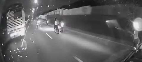 Falleció la otra joven que fue arrollada por grupo de moteros en la vía Sibaté