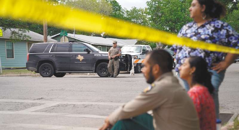 A la Robb Elementary School asisten niños entre los grados segundo y cuarto. / AFP