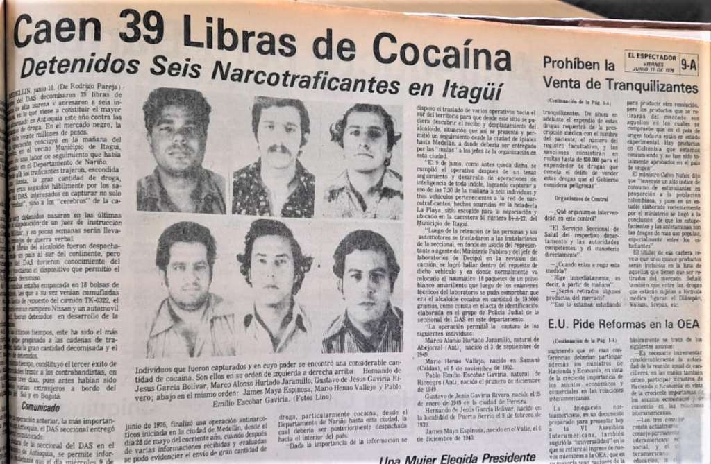 La publicación de 1974.