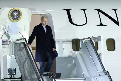 Así fue la misteriosa llegada de Joe Biden a Polonia desde Ucrania