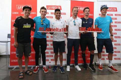 Este es el contingente colombiano que estará en la Vuelta 2019