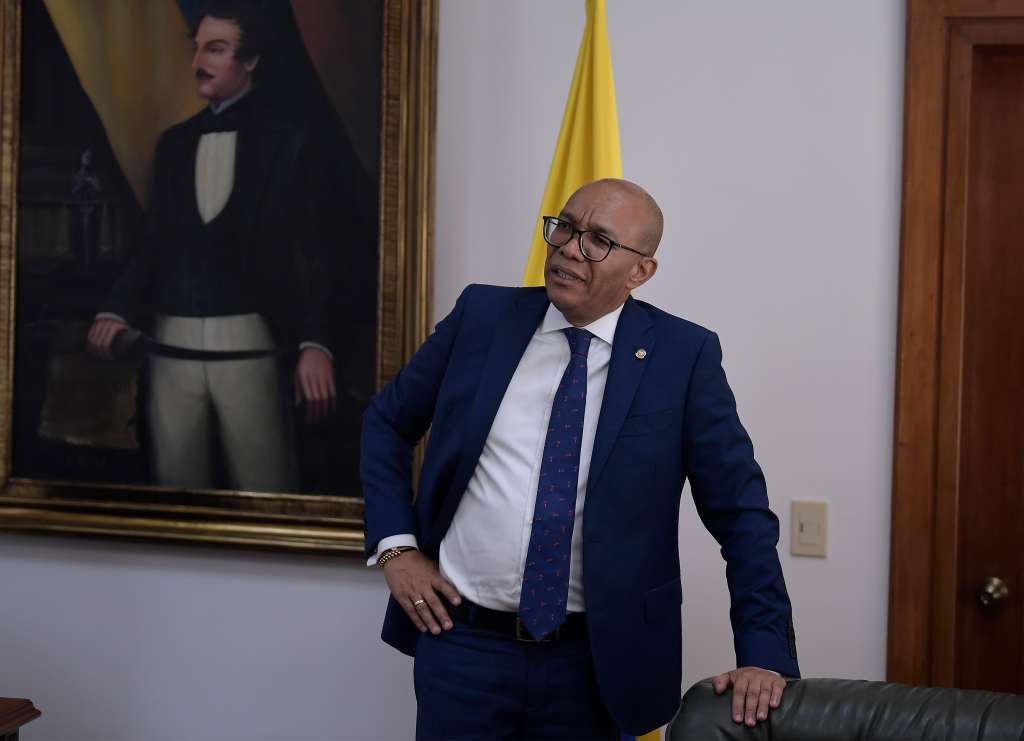 Gerson Chaverra es el primer magistrado afro en ser presidente de la Corte.