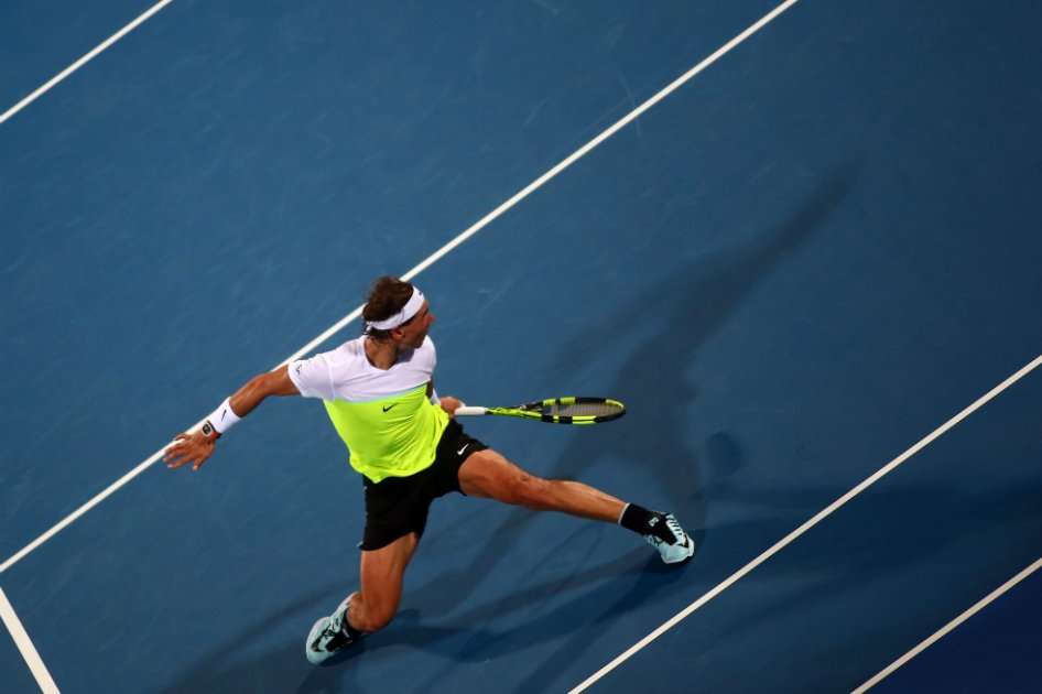 Rafael Nadal, tenista número cinco del ranquin de la ATP. / AFP