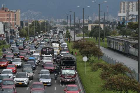 Entre trancones y controles: Bogotá enfrenta su mayor reto vial del año