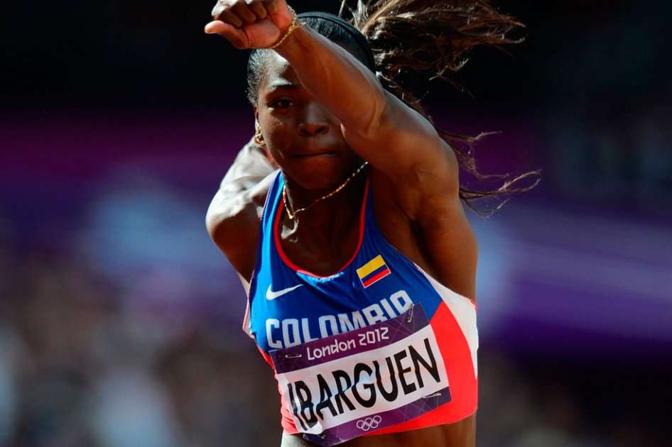 Caterine Ibarguen. Foto: AFP