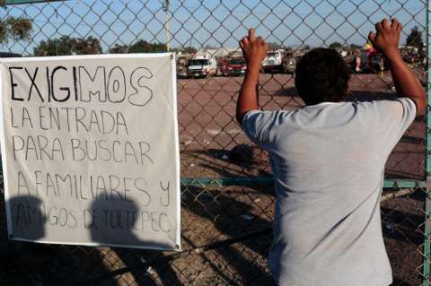 El drama tras la explosión pirotécnica en México